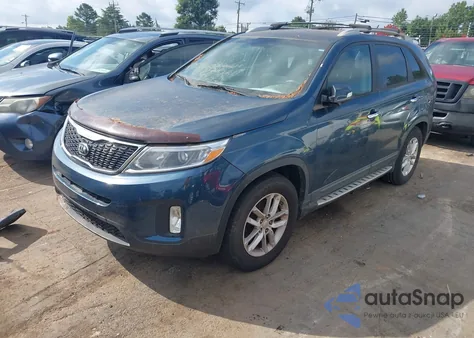 2014 Kia Sorento Lx from USA, damaged, VIN 5XYKT3A6XEG437008